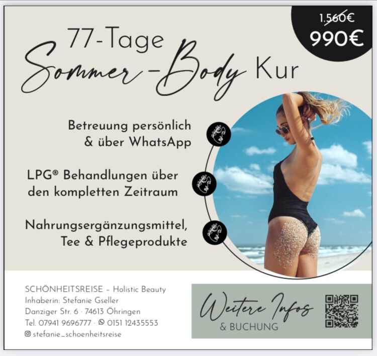 77-Tage Sommer-Body-Kur